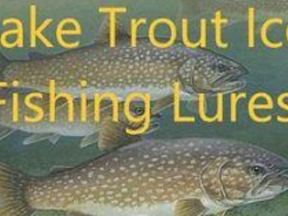 lake trout ice fishing lures