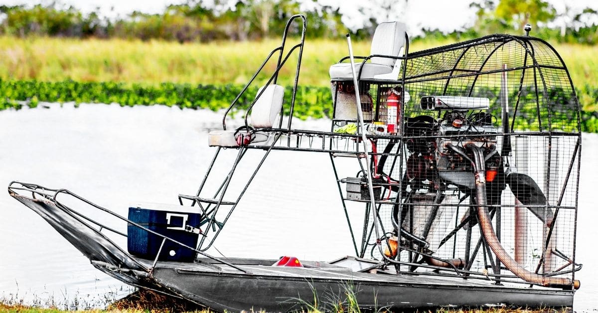 Image of an air boat