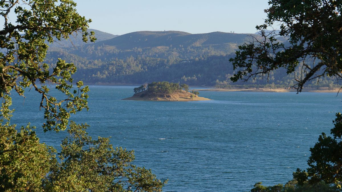 Lake Berryessa in California