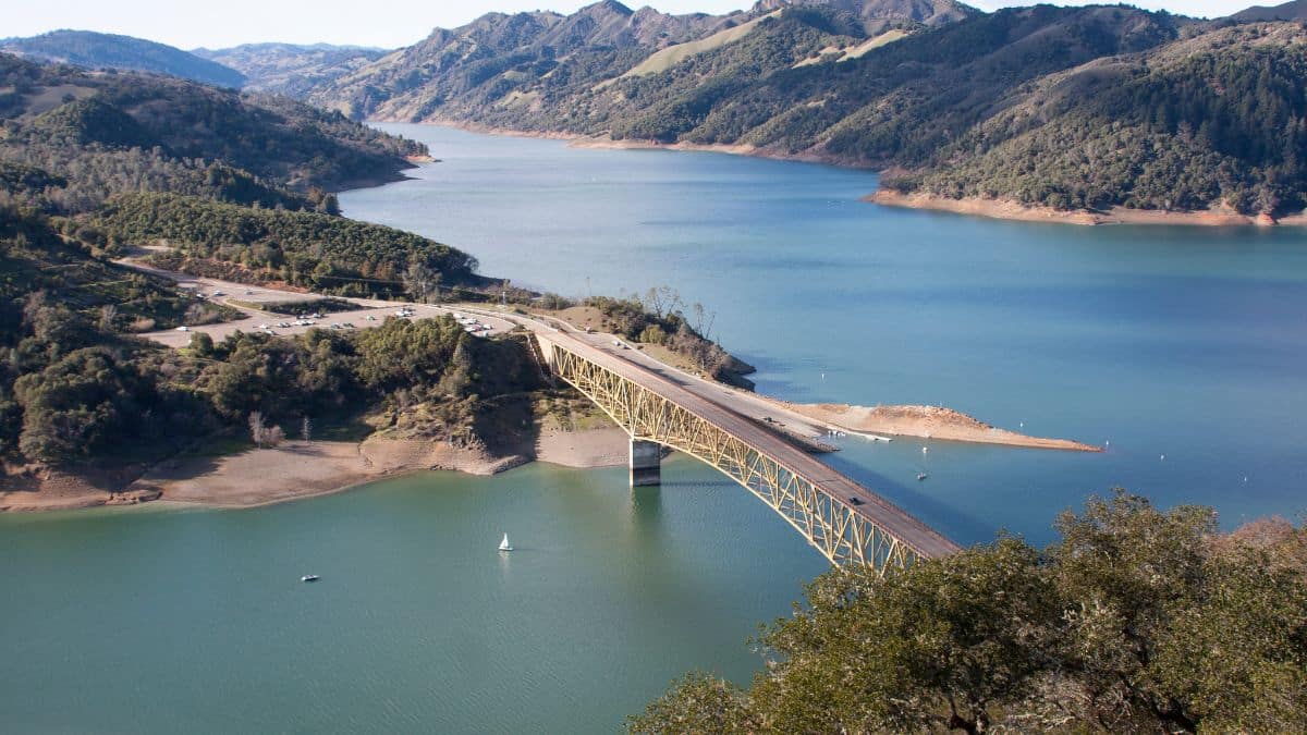 Lake Sonoma in California