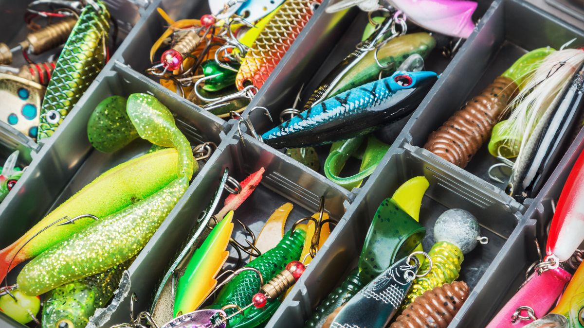 Assortment of Artificial Fishing Lures